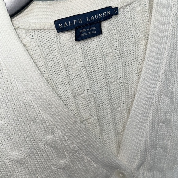 Ralph Lauren Cable Knit Cardigan - Picture 3 of 3